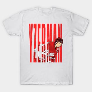 Steve Yzerman comic style T-Shirt